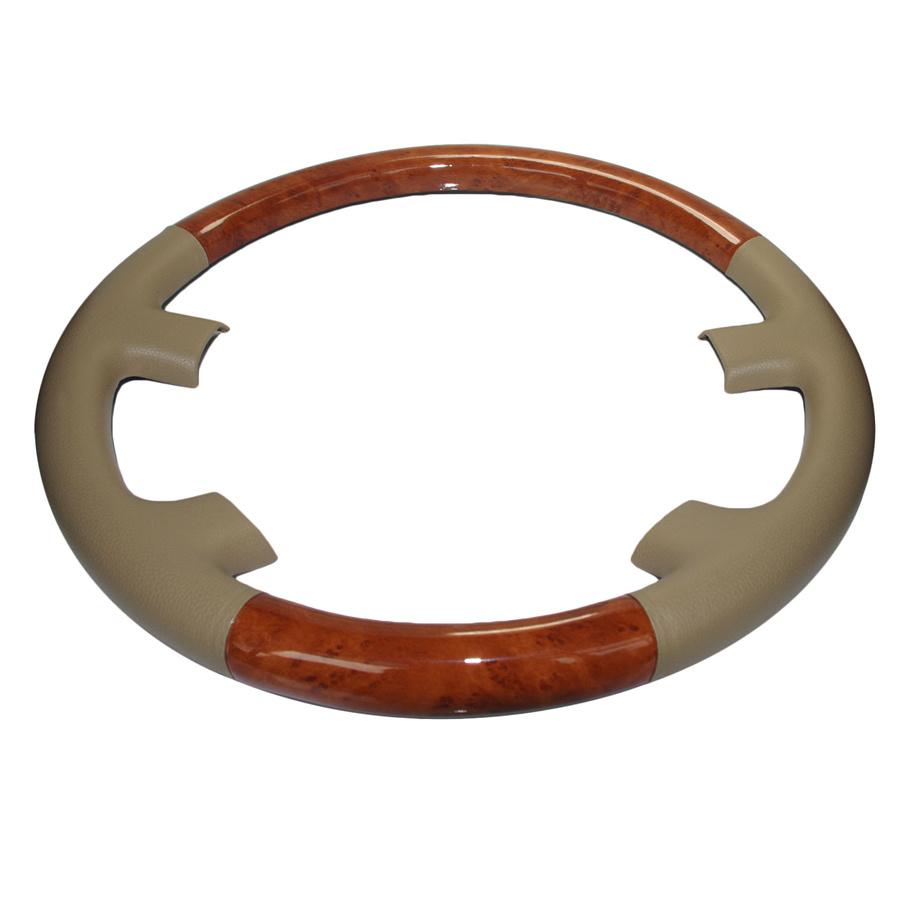 Plastic Wood Look Steering Wheel Cover for Land Cruiser Lexus LX470 450 LS400 98-02
