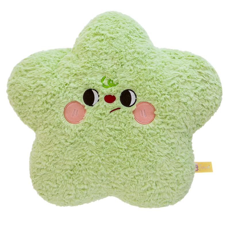 Cuscino Peluche a Forma di Stella con Imbottitura in Cotone PP per Bambine e Adolescenti