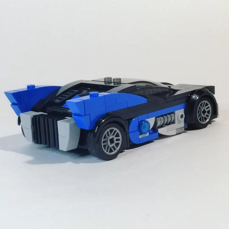 MOC Building Blocks Assembled Chariot Batmobile Mark 1 Puzzle Boy Gift Sports Car Toy Car Model