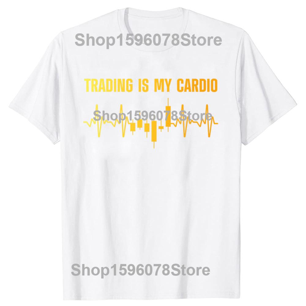 Funny Lucky Trading Stock Market Gift For Stock Trader Tshirts Men Fashion Casual Tshirt 100 Cotton Loose Oversized T Shirt