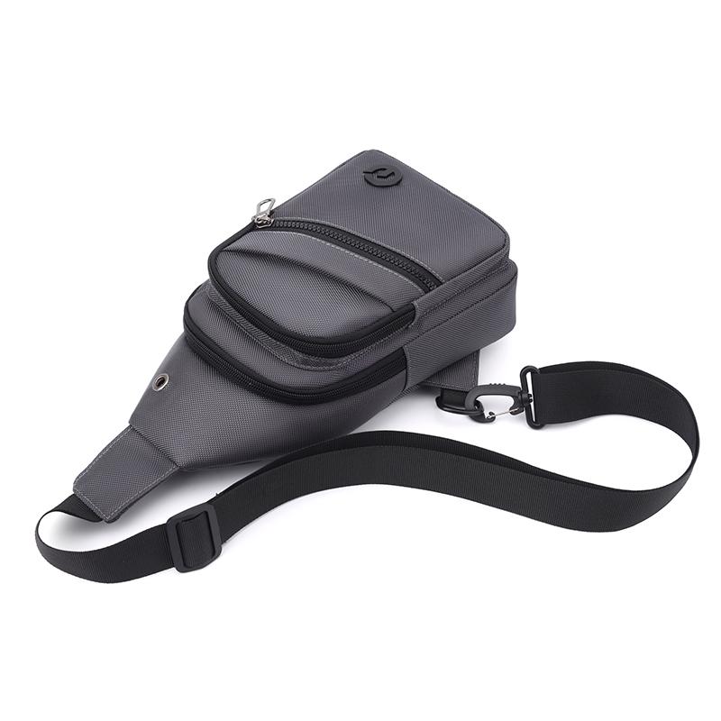Chest Bag Men's Multifunctional Crossbody Shoulder Bag Large Capacity Nylon Men's Bag
