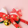 Christmas Pet Bow Tie Collar With Bell Cats Dogs Xmas Party Decoration