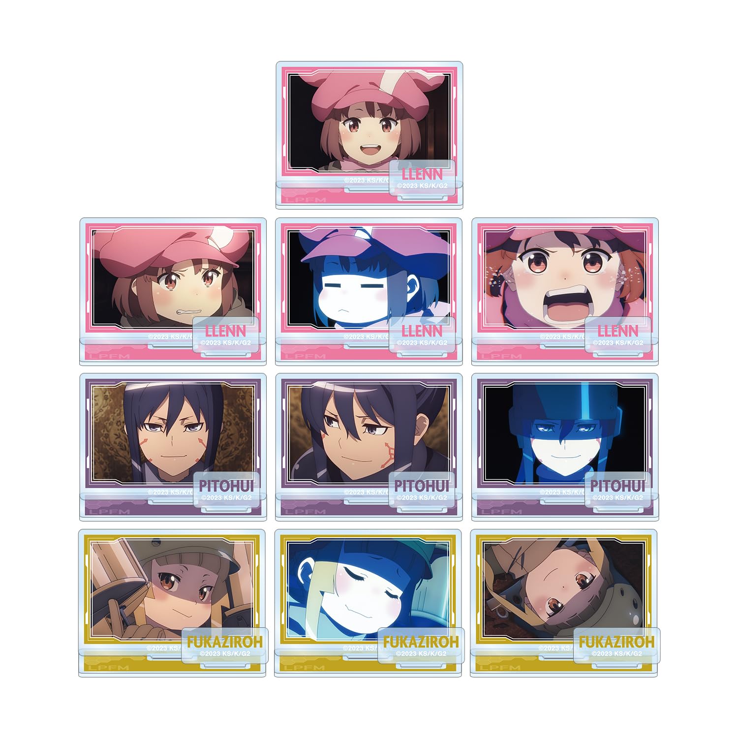 

Sword Art Online Alternative: Gun Gale Online II Торговые Акриловые Стенды Сцен (Коробка из 10 шт.)