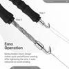 2026 New Semi-Automatic Rebar Tying Machine Wire Knoting Pliers Straight Pull Bar Binding Hook Construction Site Winding Tool