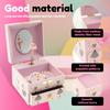 Schmuckaufbewahrungsbox 4 Zoll Ballerina Schwanensee Spieluhr Mädchen Geschenk Organisieren Halskette Armband Heimdeko Kind Spieluhr