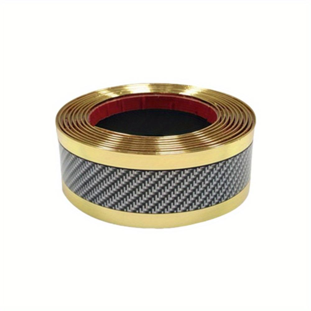 Car Stickers Anti Scratch Door Sill Protector Rubber Strip Carbon Fiber Auto Threshold Bumper Door Edge Protective Sticker Film