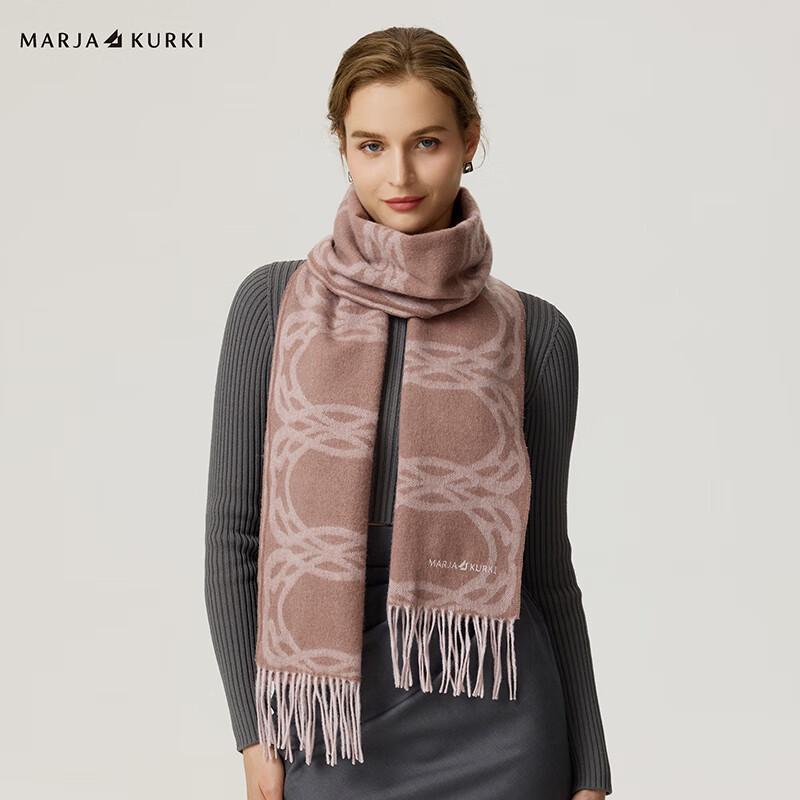 

Женский шарф из смесовой кашемировой шерсти MARJA KURKI 30x180cm