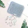 Fashionable Versatile Sturdy Silicone Mould Portable Craft Supplies Accessory for Stylish Pixel Shaped Creation