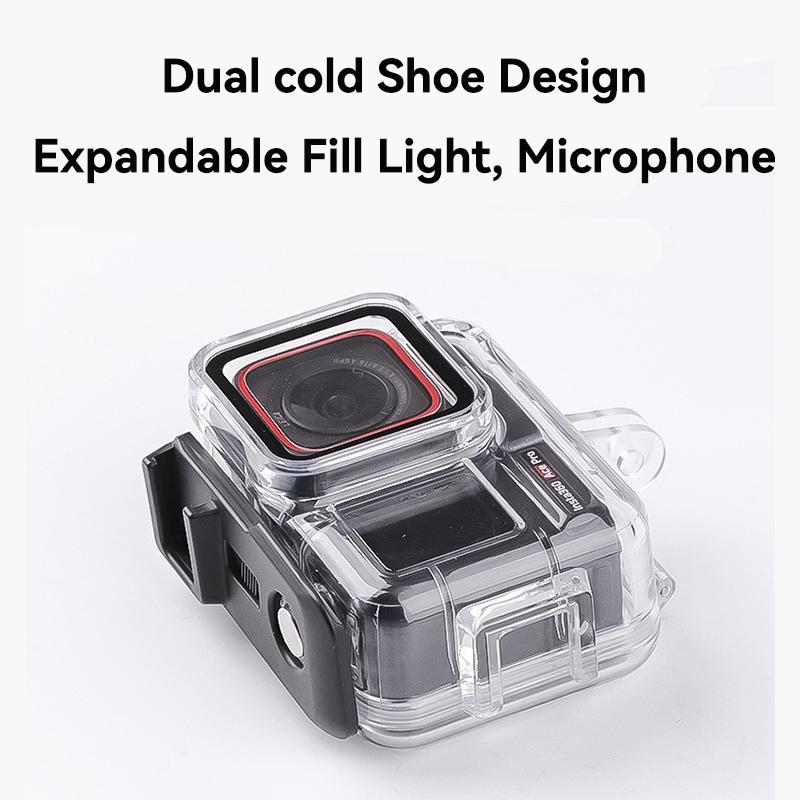 Waterproof Housing for Insta360 Ace Pro 2/Ace Pro Diving Case Protector Lightweight Design for 60M Underwater Protection