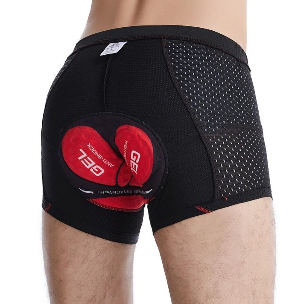 3D Padded Mens Cycling Underwear Breathable Bike Shorts Riding Underpants  Long Distance Riding