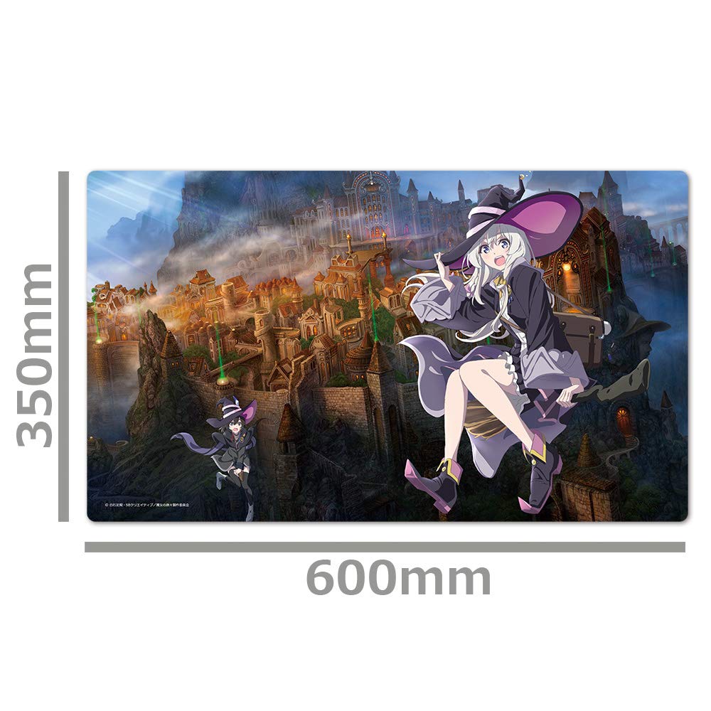 Wandering The Journey of Elaina Character Rubber Mat Witch