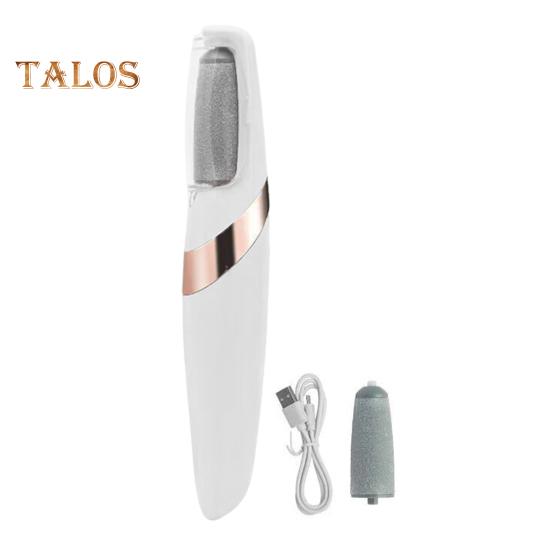 Electric Callus Remover for Feet Rechargeable Pedicure Wand with Coarse Abrasive Particles Cordless Pedicure Tool for Smooth Heels And Skin