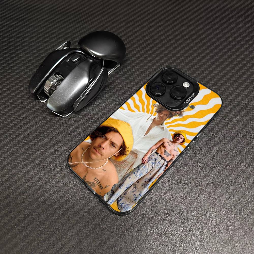 

Famous H-Harris Singer S-Styles Phone Case For iPhone 17 16 15 14 11 12 13 Pro Max Pro Plus Colored Silver Cover iPhone 12pro max