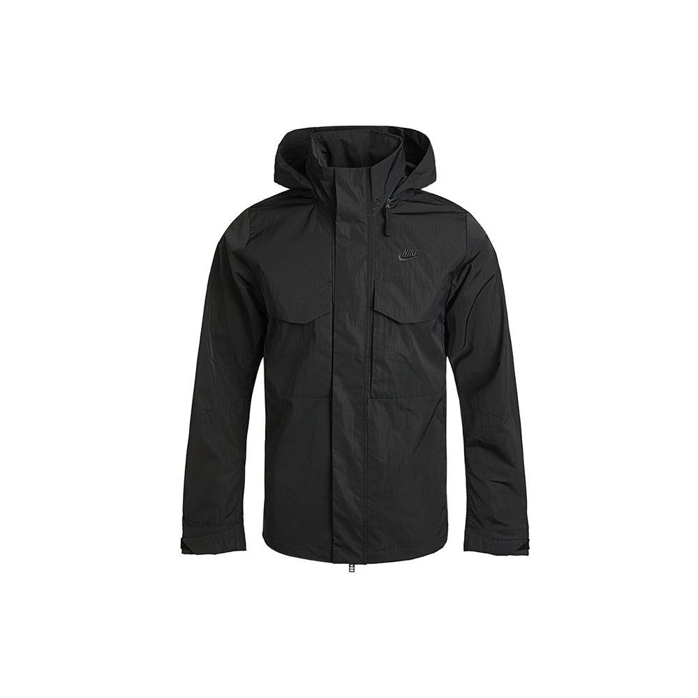 Nike Jackets Men's Black Hooded Detachable Moderate CZ9880-010
