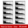 Ji Shi 01 Car Emblem Sticker: Personalized Interior & Exterior Modification
