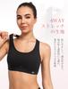 Yvette Sports Bra for Yoga Bra Black Women, Yoga, Non-Wired, Padded, Racerback, Stylish, Breathable, Wear, Bra, Top, M,