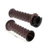 New 2x 7/8"(22mm) Motorcycle Handlebar Covers Hand Grip Bar Ends + Bar End Cap Plug