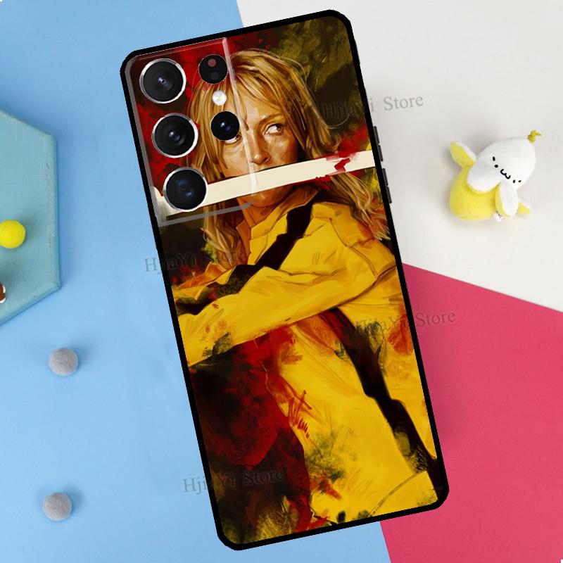 Kill Bill Movie Poster Phone Case For Samsung Galaxy S23 S22 Ultra Note 20 10 S8 S9 S10 Plus S20 FE S21 FE Cover