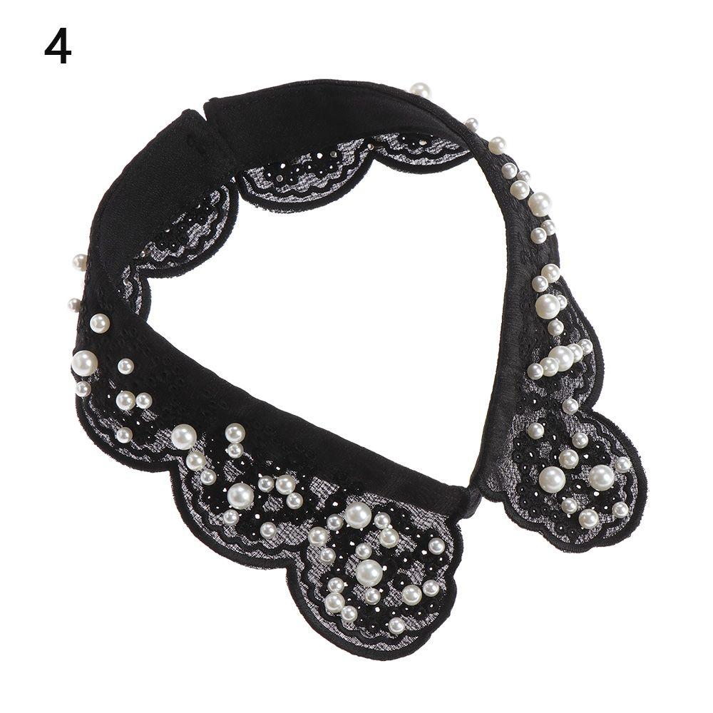 New Lapel Fake Collar Vintage Detachable Shirt Collar for Women Blouse Sweater False Collar Lapel Top Neckwear Ties