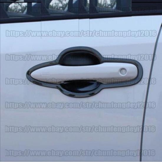 Black Car Door Handle Bowl Cup Cover Trim Parts For Toyota Corolla -