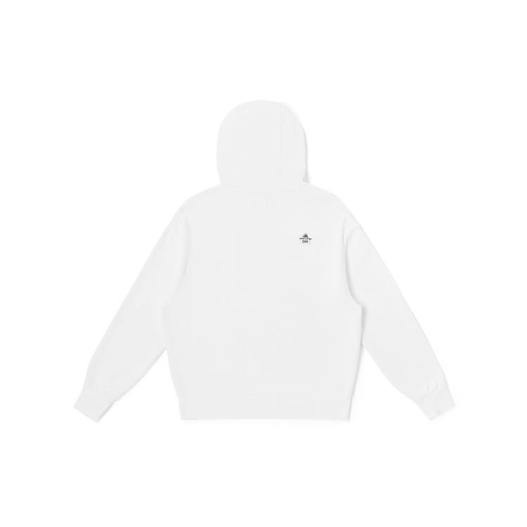 Lee Buddy Lee Sweatshirts Unisex White Hooded Moderate Regular LUT006229CRU00FK14000