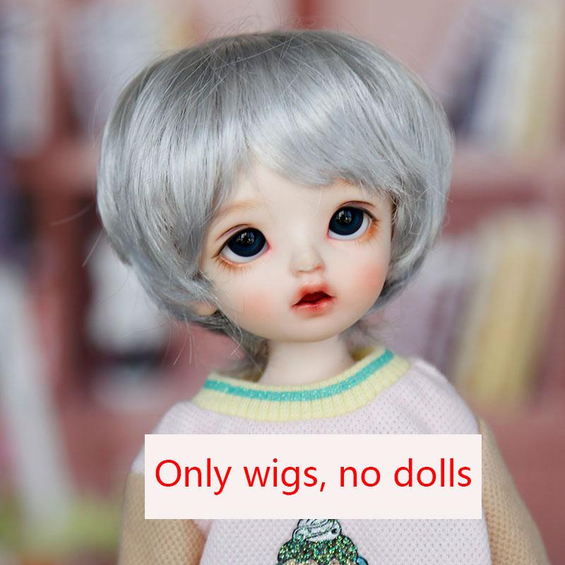 

New Pink golden 1/6 Bjd Wig 30cm SD DD doll braids wig Doll special wig Doll accessories Multicolor can choose 1-6(head 16-17cm)