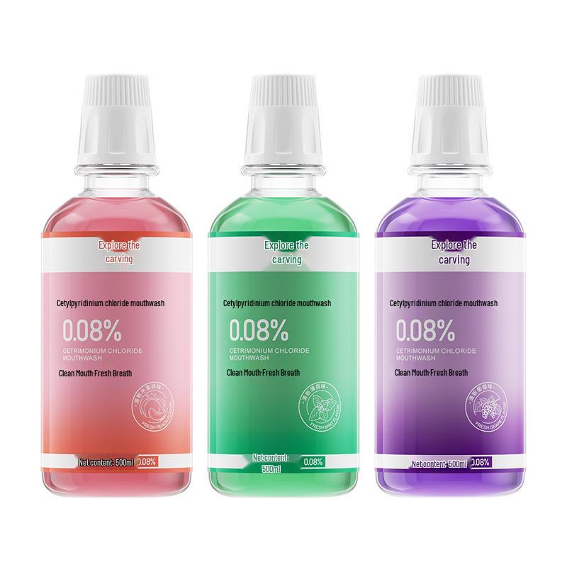 Tan Ya 0.08% Cetylpyridinium Chloride Antibacterial Mouthwash for Gum Protection, Odor Removal, and Long-lasting Fresh Breath