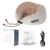 JANCHENG U-shaped Memory Foam Neck Massager Pillow CN Plug (adapter Included)