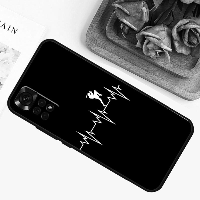 Muay Thai Martial Art Case For Xiaomi Redmi Note 14 12 11 9 10 13 Pro 9S 10S 11S 12S Redmi 13C 14C 10C 12C Cover