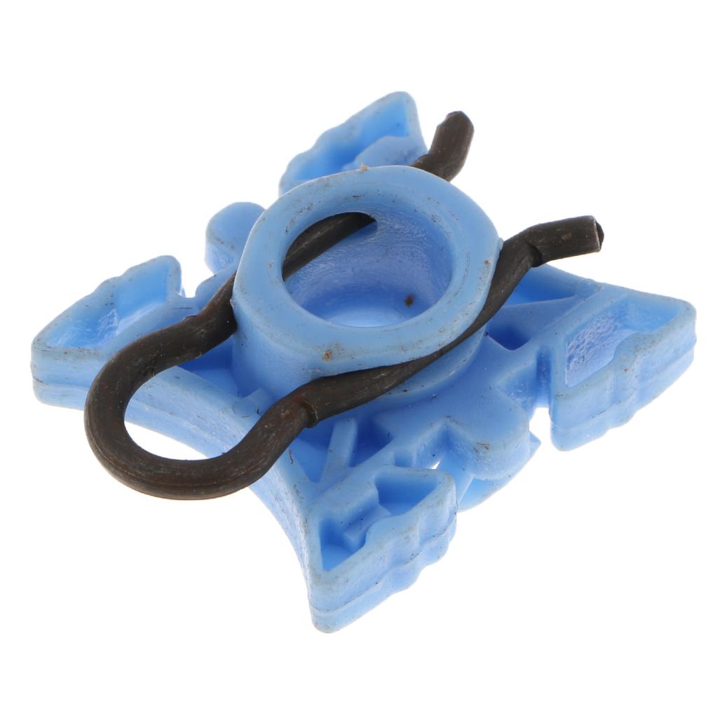 4 Body Clips Nylon Liner Fastener Rivet Push Type Retainer