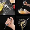 Kitchen Tools Stainless Steel Semiautomatic Whisk Manual Press Type Cream Mixer Household Kitchen Floor Source Egg Whisks