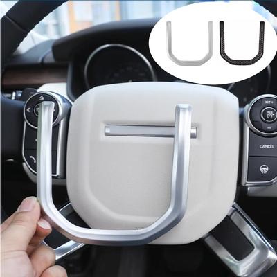 Couverture de décoration de volant de voiture, gâche de garniture pour Land Rover Discovery 5 LR5 Range Rover Sport Velar Vogue Auto