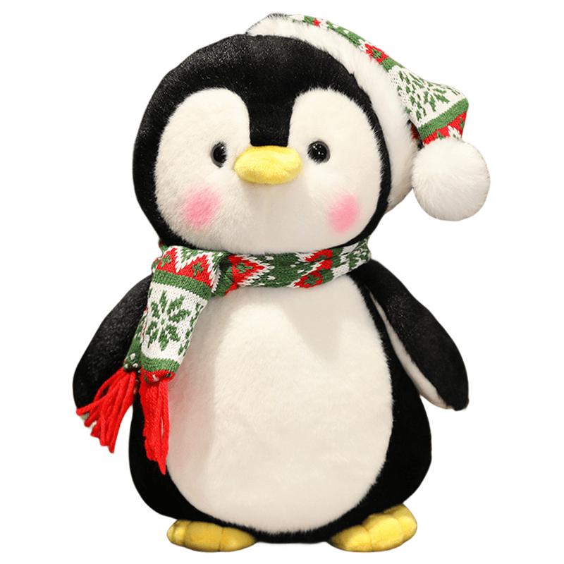 Merry Christmas Penguin Plush Toys Stuffed Cartoon Animal Penguin Doll Kawaii Cushion Pillow for Kids Baby Lovely Birthday Gift