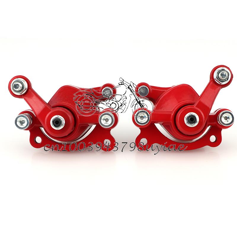 Front Rear Disc Brake Caliper Pads For 43cc 47cc 49cc Mini Moto Kids ATV Quad Minimoto Pit Dirt Pocket Bike Gas Scooter Parts