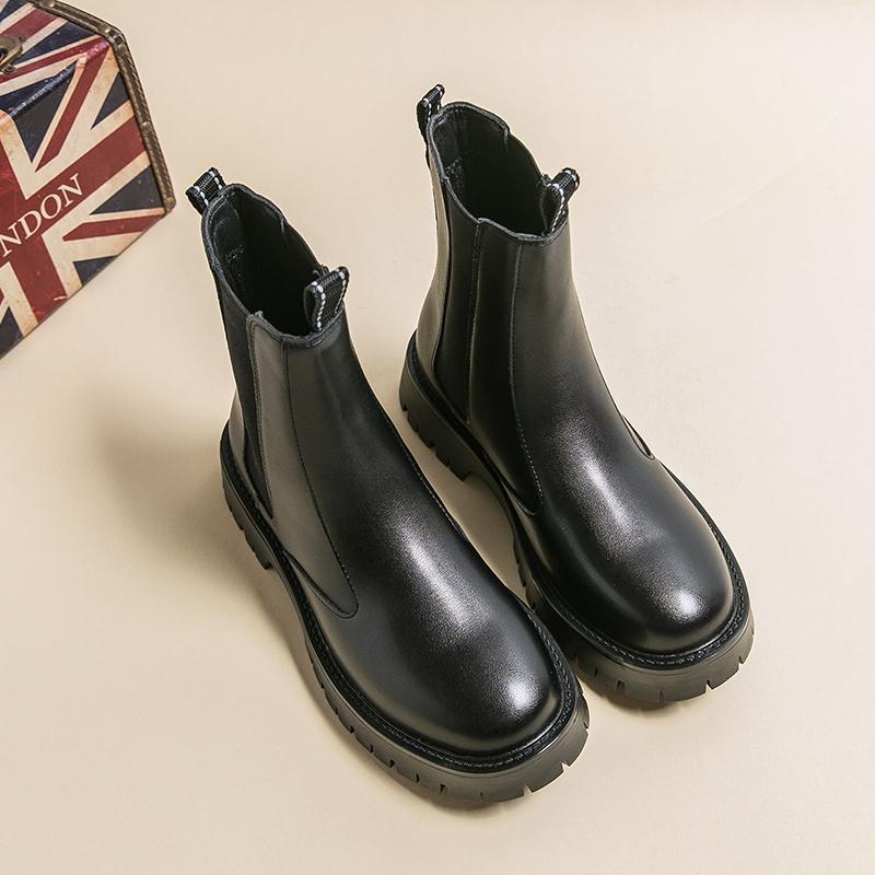 

Martin boots men s 2025 new high-top thick-soled British style advanced sense foot cover versatile tooling locomotive tide boots 46