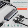 Type-C 5-in-1 Hub with SD/TF and USB 3.0 Ports & Type-C 2-in-1 Dock