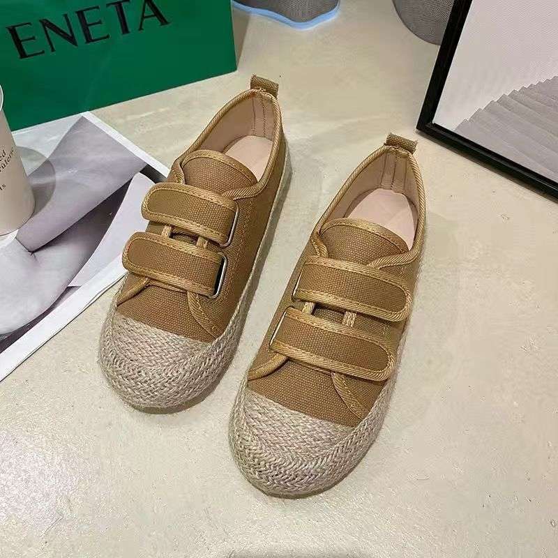 Fisherman shoes women's spring and autumn 2025 new soft flat bottom small fragrant woolen woolen casual weaving lazy one pedal loafers