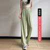 Nettext Suit Pants Women's Spring and Autumn New Mopping High-waisted Wide-leg Pants Drape Casual Straight Narrow Version Small Pants