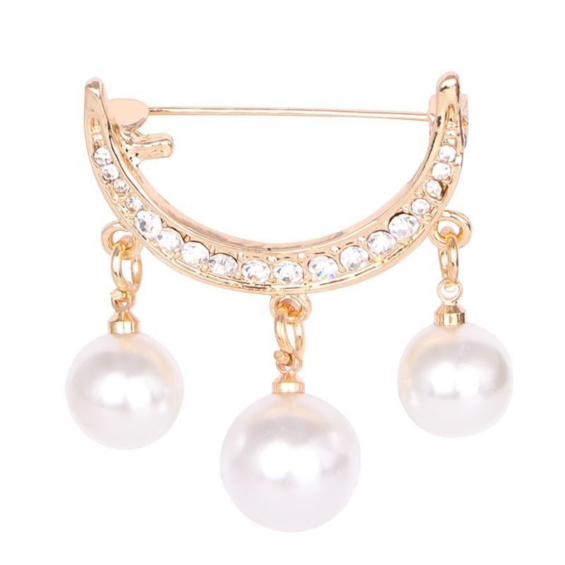 New Alloy Brooch High-end Sense Niche Women Spot High-end Pin Coat Suit High-end Versatile Corsage