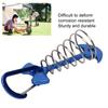 5pcs   Tent Nails Large Deck Boards Camping Tent Fixing Stakes with Spring Buckle   Wind Rope