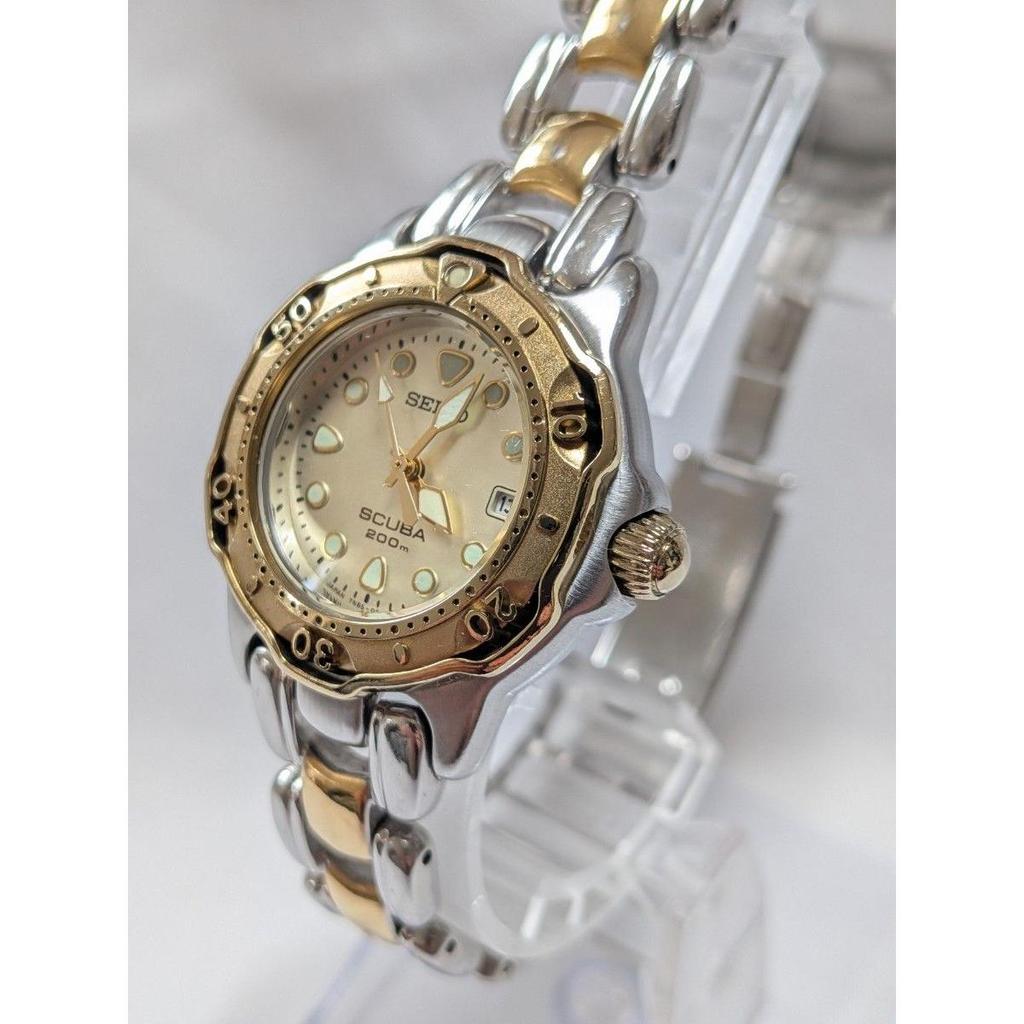 Used SEIKO SCUBA Seiko Scuba combination color