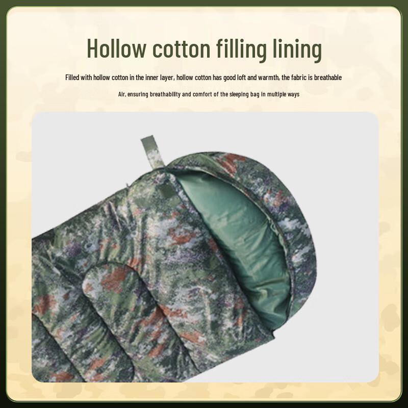 BinXun Camouflage Camping Sleeping Bag