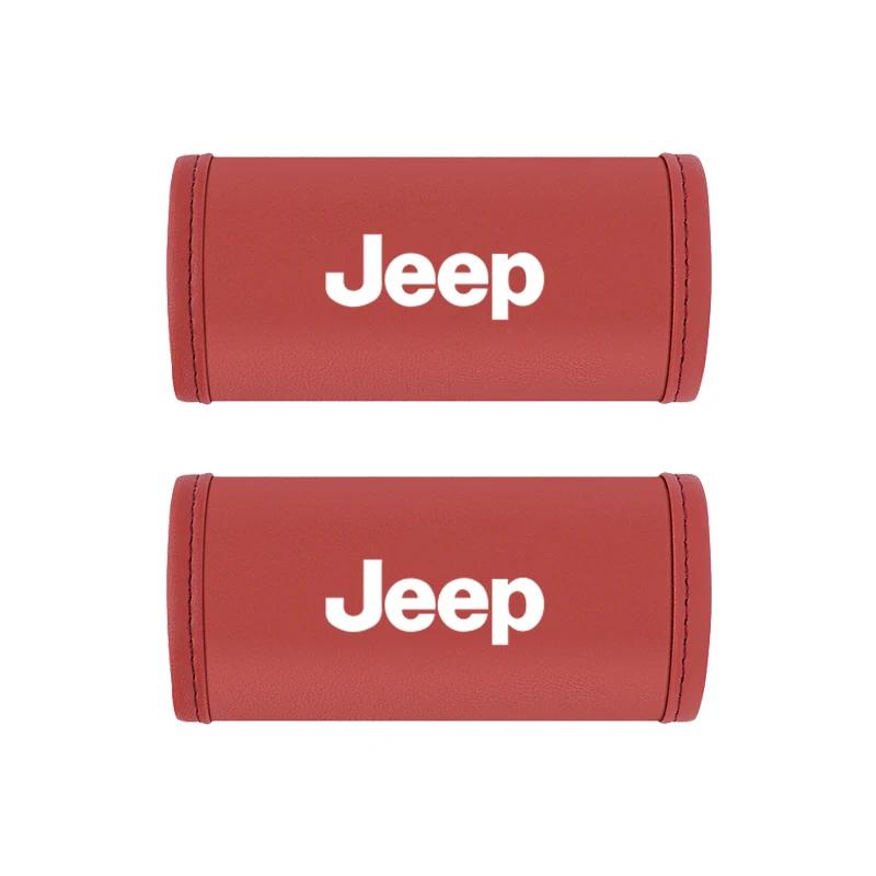 Para Jeep 2 Piezas Cubierta de Manija de Techo de Coche Cubierta de Reposabrazos Accesorios Interiores Para Jeep Grand Cherokee Wrangler JK Gladiator Compa