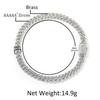 UWIN Hip Hop 6mm Thin Cuban Chain Wrist Bracelet with Box Clasp 5A CZ Iced Out Girl Women Cuban Bangles