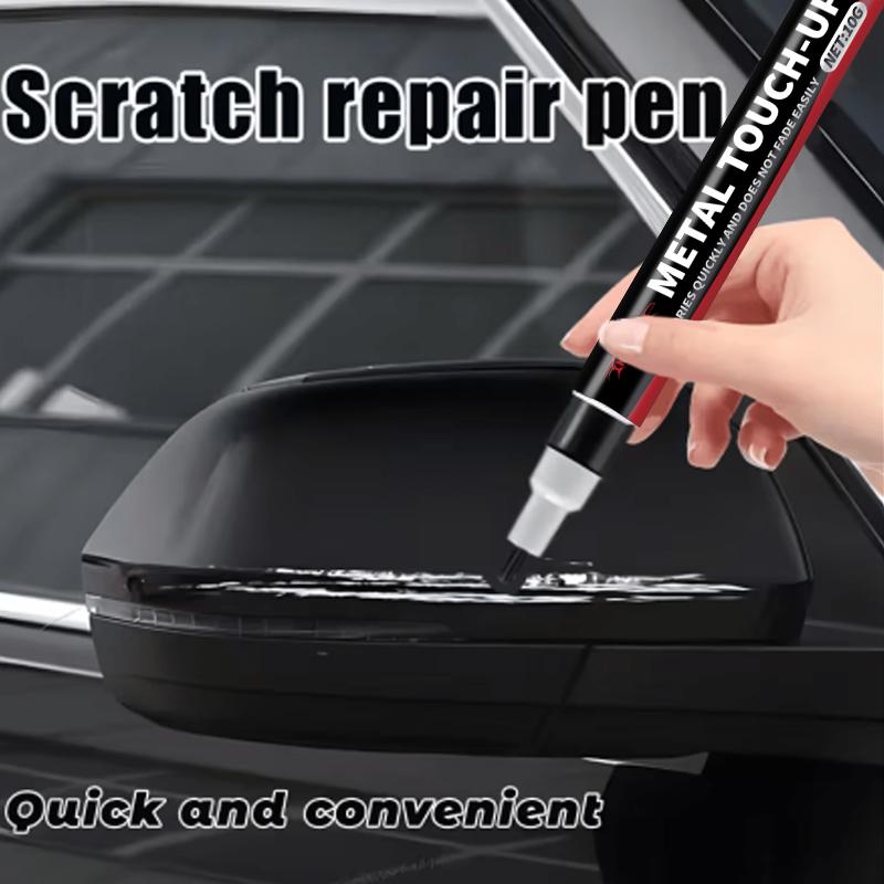 Car Paint Repair Pen, Professional-Grade Car Interior Paint Repair Pen - Black Plastic Scratch Repair Pen, Suitable for Steering Wheel, Dashboard, and