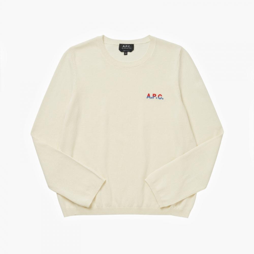 ApeSSe Coguq F23215 Taw Ecru Rouge Albane Alban Two Tone Women S Knit