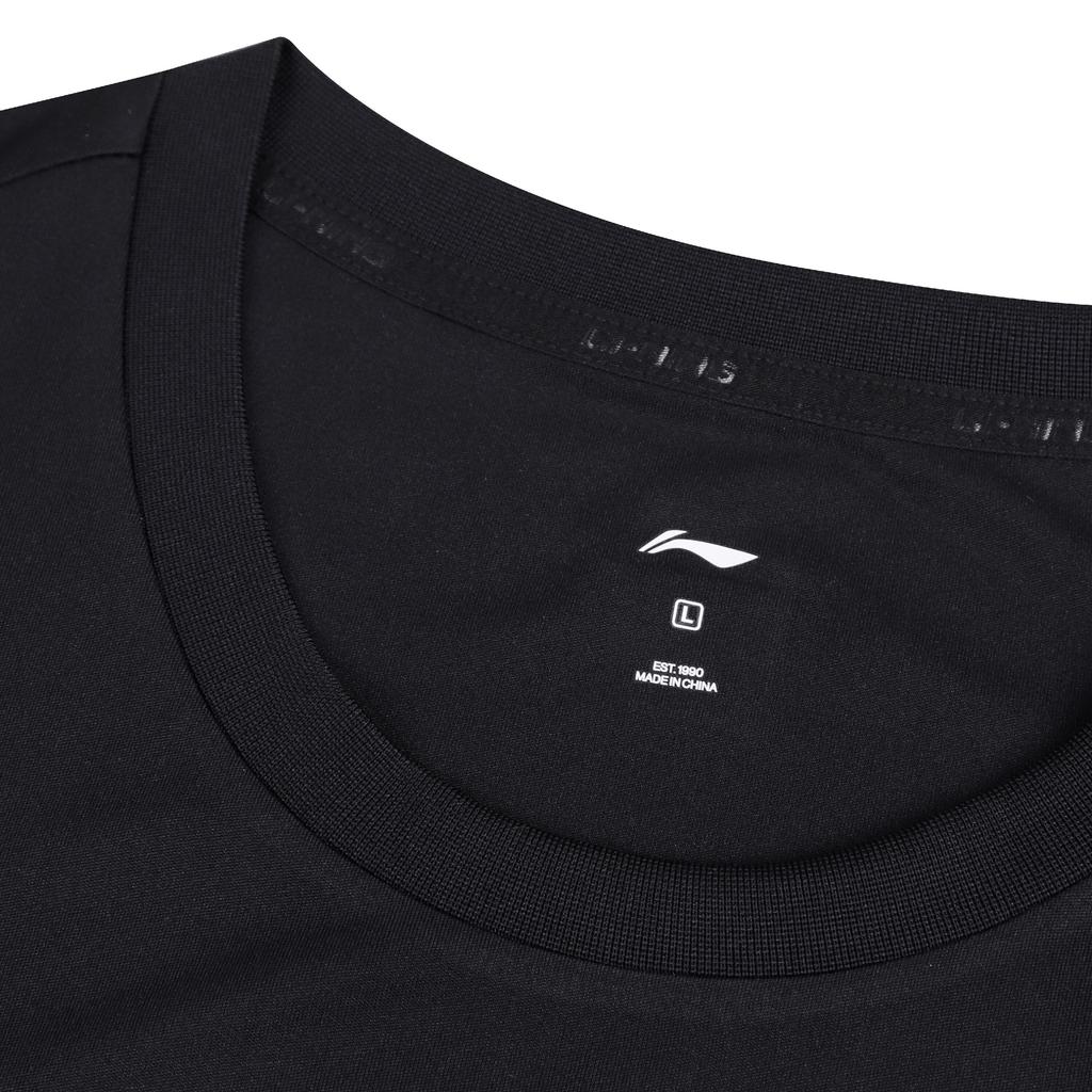 Li Ning Table Tennis Collection T Shirt Unisex Black AHSW069-1