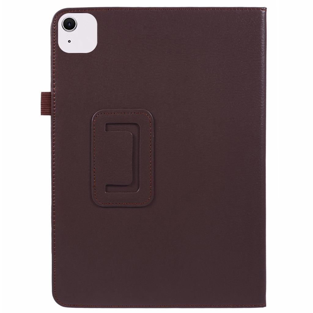For iPad Air 13 (2025)/(2024) Case Bi-Fold Stand PU Leather Litchi Texture Tablet Cover