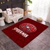 Spider-Man Red Background Non-Slip Rug - Polyester, Home Decor, Suitable for Bedrooms, Living Rooms, Entryways, and Studios