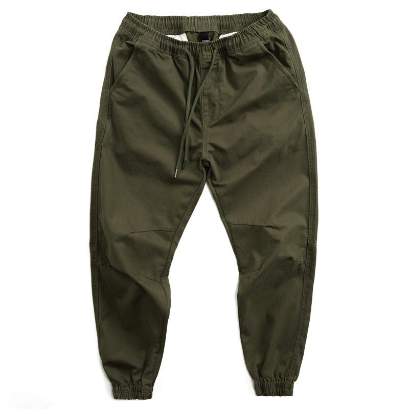 Men's Retro Straight-Leg Canvas Chino Pants - Casual Loose Fit Workwear Trousers